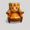 Victorian leather club chair