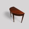 Adam style mahogany demi-lune table top