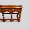 Antique walnut chest on stand base