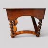 Antique walnut chest on stand side base
