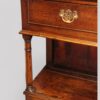 Georgian oak pot board dresser base corner leg