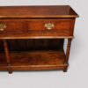 Georgian oak pot board dresser base end