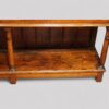 Georgian oak pot board dresser base pot board detail