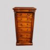 Victorian rosewood Wellington chest