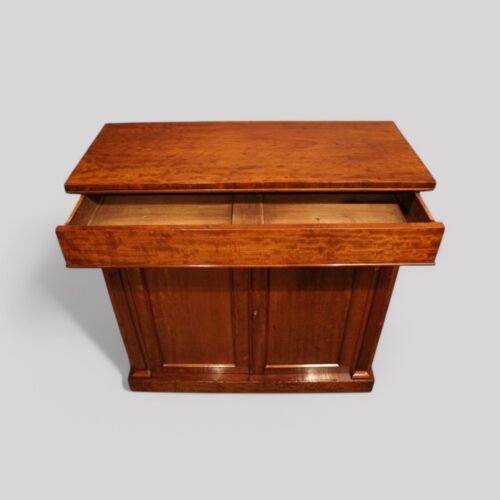 William IV mahogany chiffonier drawer