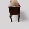 Antique oak cabriole leg dresser base end
