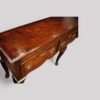 Antique oak cabriole leg dresser base end top