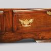 Antique oak cabriole leg dresser base fruitwood banding