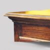 Antique oak cabriole leg dresser base moulding to top