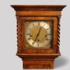Edwardian walnut grandmother clock hood
