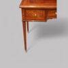 Edwardian inlaid satinwood writing table box drawer