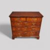 George II burr elm chest