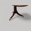Georgian mahogany 3 pillar dining table base