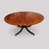 Regency style circular dining table