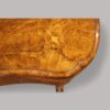 Victorian inlaid walnut card table inlay