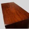 Victorian mahogany military chest top