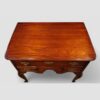George II red walnut lowboy top