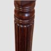 Regency mahogany Gillows style dining table leg turning