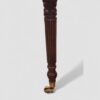 Regency mahogany Gillows style dining table reeded leg