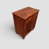 Small Victorian mahogany cupboard angle