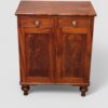 Small Victorian mahogany cupboard close