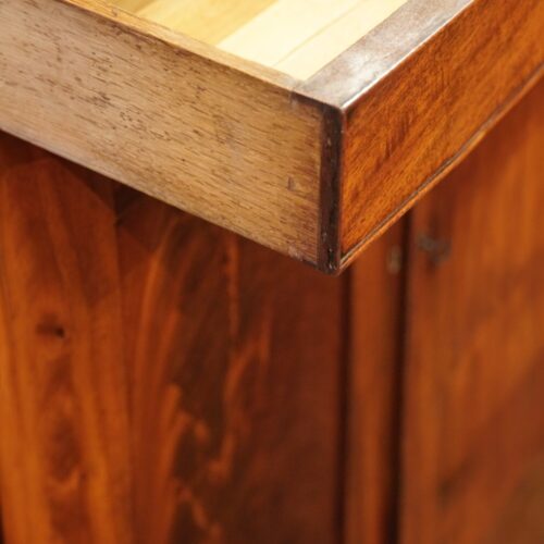 Small Victorian mahogany cupboard dovetails