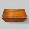 Victorian camphor wood campaign chest top