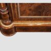 Victorian inlaid walnut 4 door credenza gilt mouldig to plinth