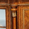 Victorian inlaid walnut 4 door credenza gilt mounts