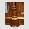 Victorian inlaid walnut 4 door credenza plinth