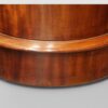 Victorian mahogany cylindrical bedside cabinet plinth