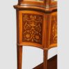 Edwardian inlaid display cabinet side panel