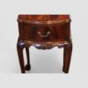 Pair of George VI bedside tables drawer
