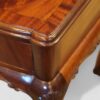 Pair of George VI bedside tables edge moulding