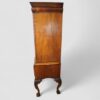 Queen Anne style walnut cabinet side