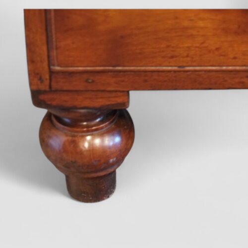 Victorian campaign chest foot