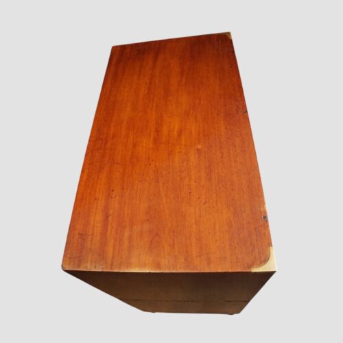 Victorian campaign chest top view