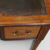 Victorian inlaid rosewood writing table breakfront