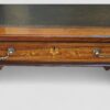 Victorian inlaid rosewood writing table inlay centre drawer