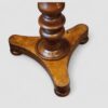 19thc. walnut adjustable music stand platform base