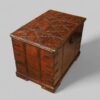 Colonial hardwood merchants chest angle