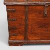 Colonial hardwood merchants chest corner