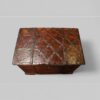 Colonial hardwood merchants chest top