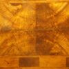 Early 18thc walnut escritoire central panel of fall