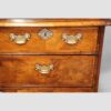 Early 18thc walnut escritoire drawer detail
