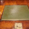 Early 18thc walnut escritoire leather