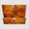 Early 18thc walnut escritoire waist moulding
