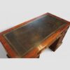 Edwardian mahogany pedestal desk top