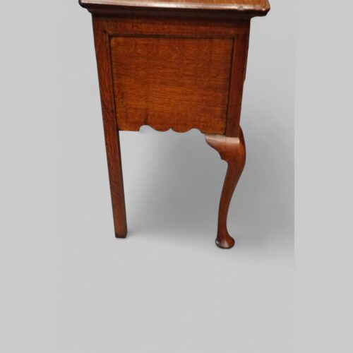 Edwardian oak dresser base end