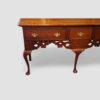 Edwardian oak dresser base fretwork